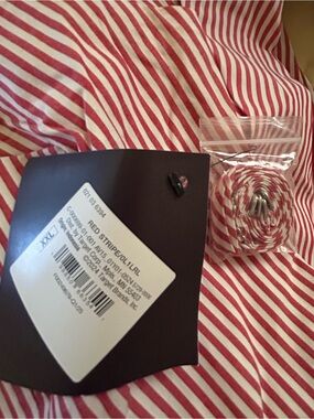 Target Red and White Strapless Sundress with Matching Accessories